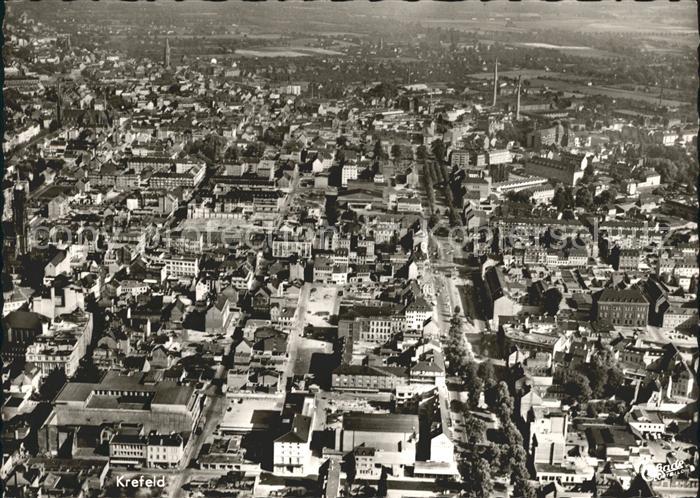 Krefeld Fliegeraufnahme