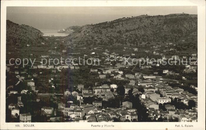 Soller Mallorca Puerto y Huerta Fliegeraufnahme