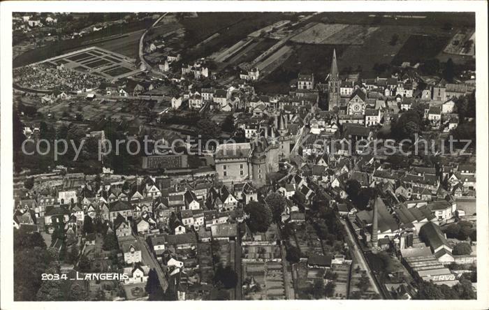 Langeais Fliegeraufnahme