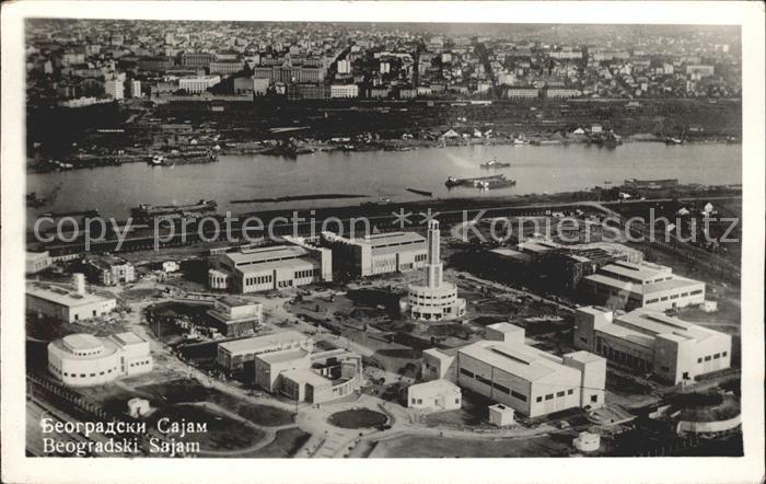 Beogradski Sajam Fliegeraufnahme