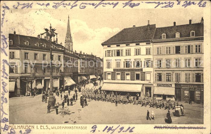 Muelhausen Elsass Wildemannstrasse