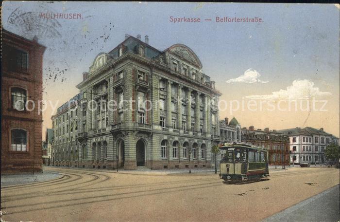 Muelhausen Elsass Sparkasse Belforterstrasse