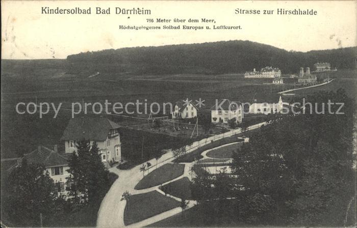 Bad Duerrheim Kindersolbad Strasse zur Hirschhalde