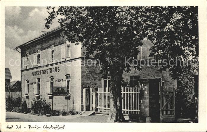 Orb Bad Pension Oberforsthaus