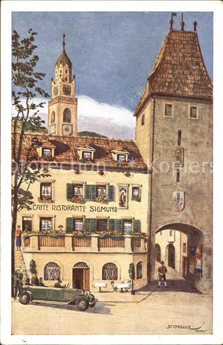 Meran Merano Cafe Ristorante Sigmund