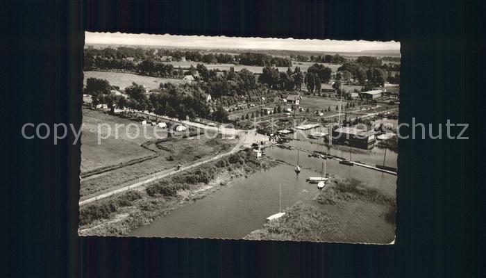 Lembruch Fliegeraufnahme Restaurant Cafe Seeblick