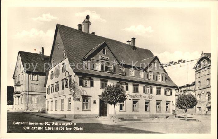 Schwenningen Neckar Ausschank zum Baeren