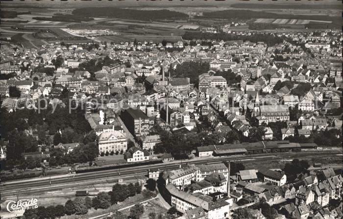 Schwenningen Neckar Fliegeraufnahme