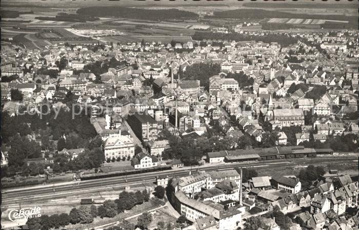 Schwenningen Neckar Fliegeraufnahme