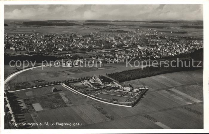 Schwenningen Neckar Fliegeraufnahme