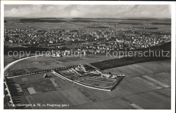 Schwenningen Neckar Fliegeraufnahme