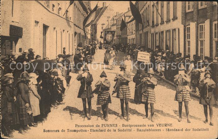 Furnes Veurne West-Vlaanderen Belgie Procession