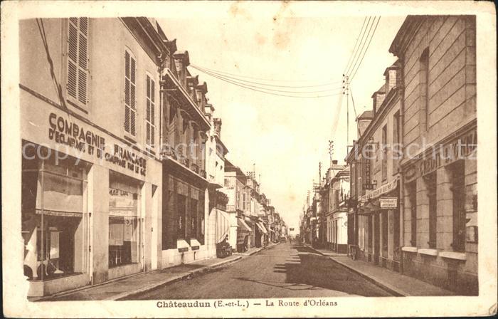 Chateaudun La Route d`Orléans