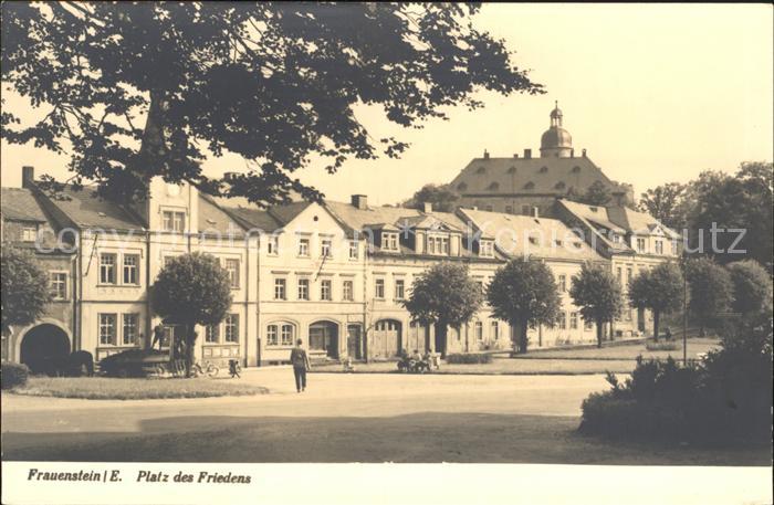 Frauenstein Sachsen Platz des Friedens