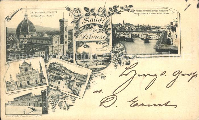 Firenze Florenz Cattedrale palazzo Pitti