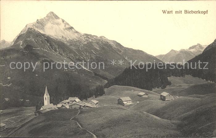 Warth Vorarlberg Bieberkopf