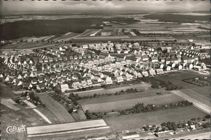 Schwenningen Neckar Siedlung Sauerwasen Fliegeraufnahme