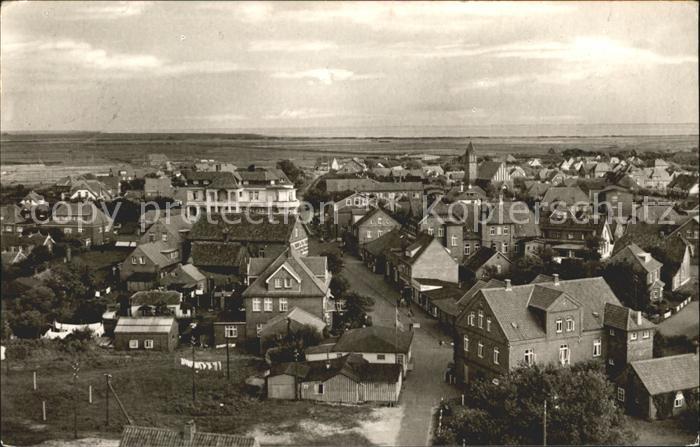 Langeoog Nordseebad Fliegeraufnahme