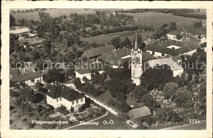 Kirchberg-Thening Fliegeraufnahme