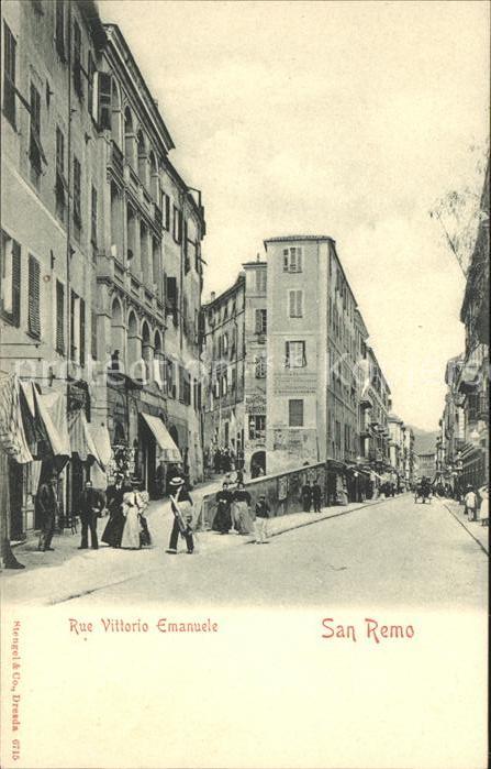 San Remo Rue Vittorio Emanuele