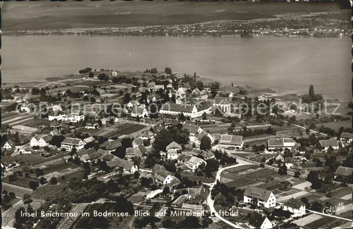 Insel Reichenau Fliegeraufnahme