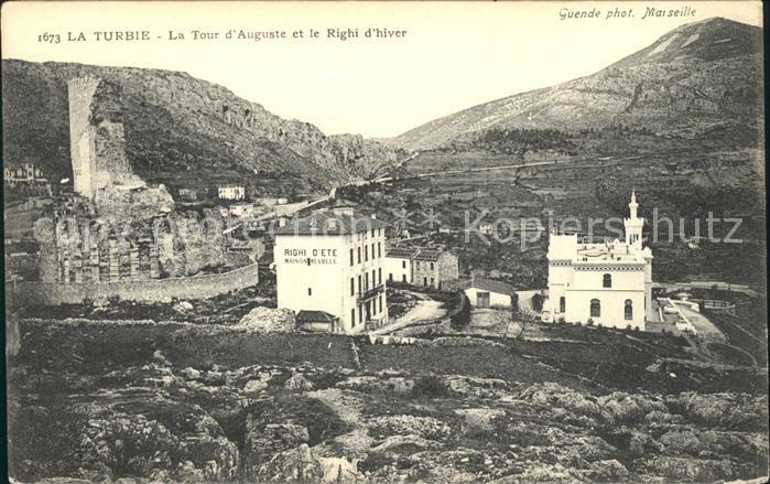 Turbie La La Tour d´Auguste Righi d´hiver