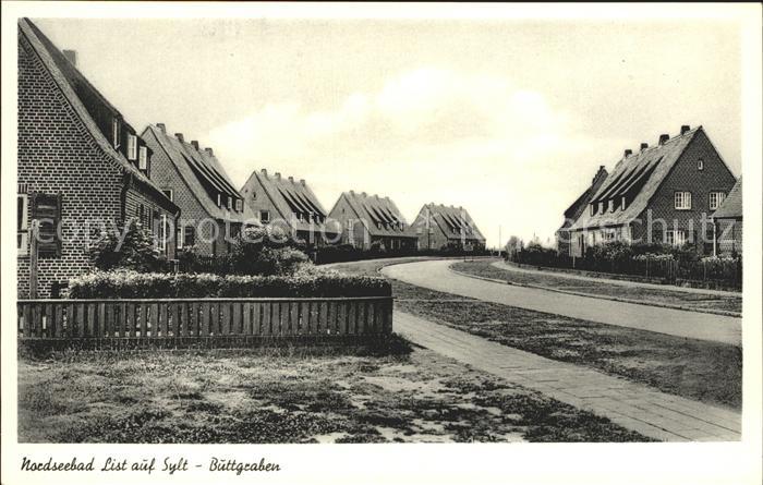 List Sylt Buettgraben