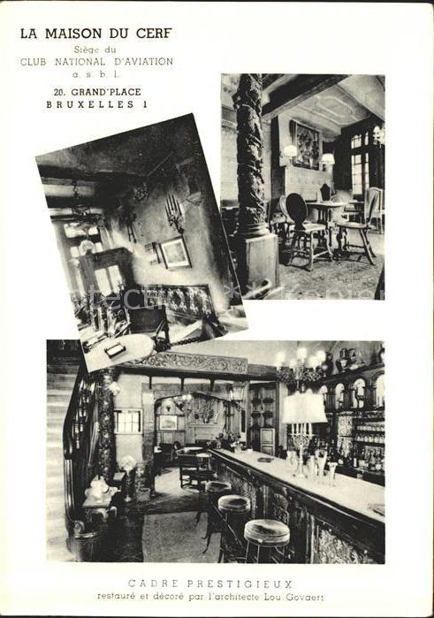 Bruxelles Bruessel La Maison du Cerf