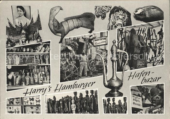 HAMBURG  CITY Harry´s Hamburger Hafen- bazar