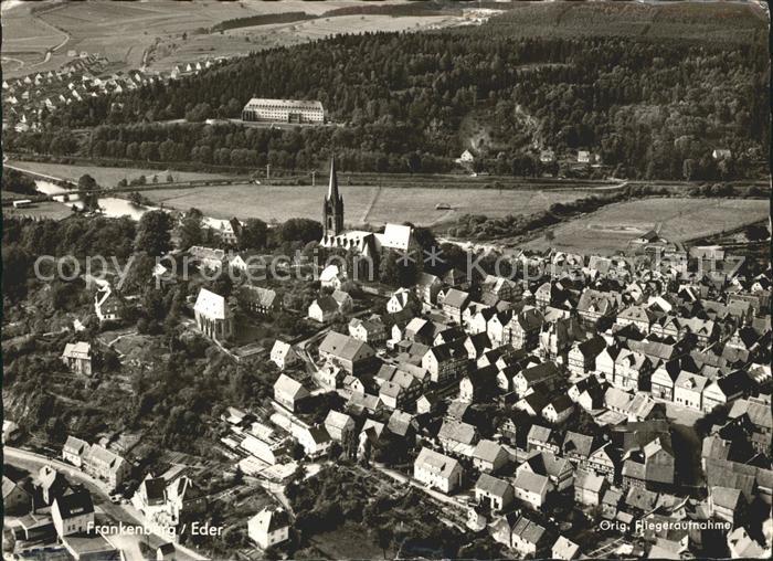 Frankenberg Eder Fliegeraufnahme