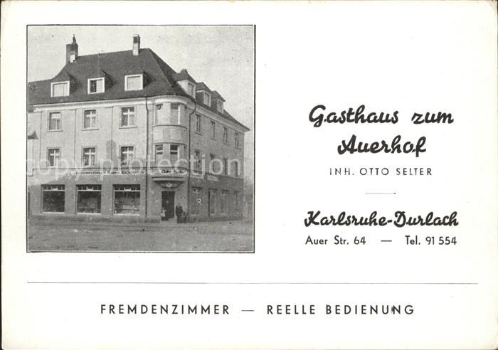 Durlach Gasthaus zum Auerhof