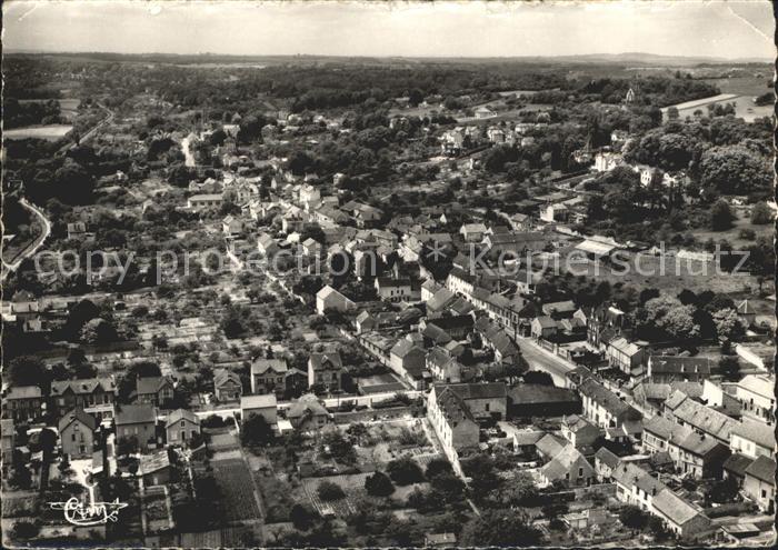 Champagne-sur-Oise Fliegeraufnahme