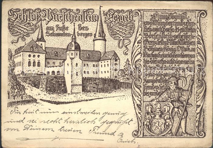 Neuhausen Erzgebirge Schloss Purschenstein