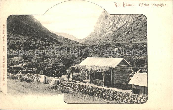 Chile Rio Blanco Telegraphenstation