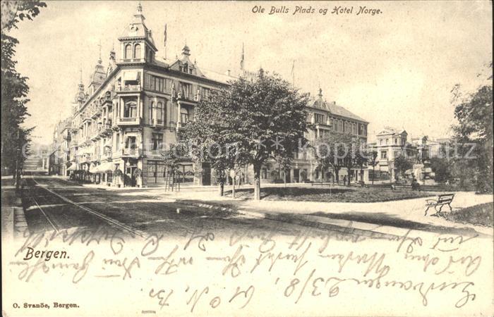 Bergen Norwegen Hotel Norge