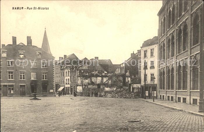 Namur Wallonie Rue Saint Nicolas
