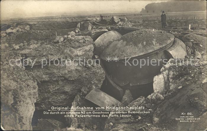 Loucin Kriegsschauplatz