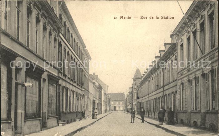Menin Rue de la Station