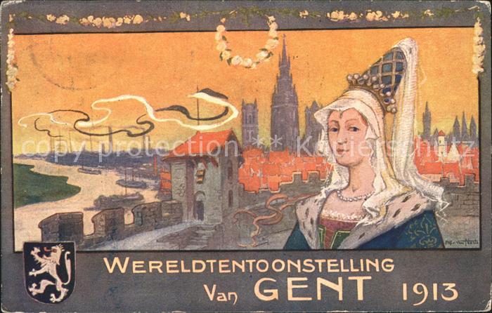 Gent Gand Flandre Wereldtentoonstelling 1913