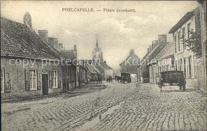Poelcapelle Poelkapelle Ypern West-Vlaanderen Belgie Plaats