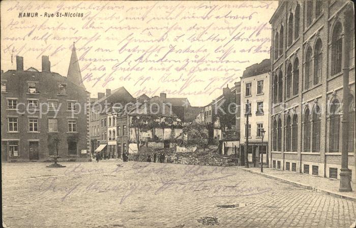 Namur Wallonie Rue Saint Nicolas