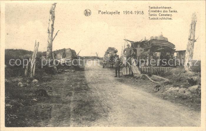 Poelcapelle Poelkapelle Ypern West-Vlaanderen Belgie Tankskirchoefen