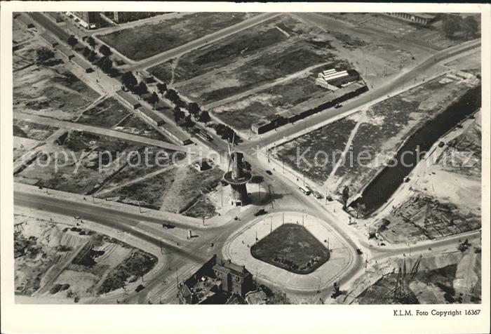 Rotterdam Oostplein Fliegeraufnahme