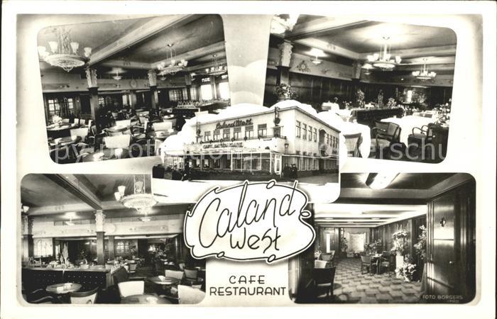 Rotterdam Cafe Restaurant Caland West