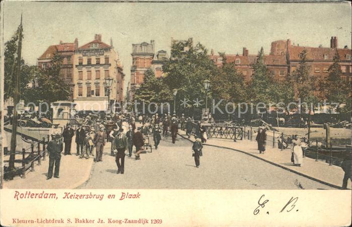 Rotterdam Keizersbrug en Blaak