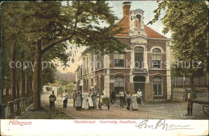 Hillegom Hoofdstraat Voormalig Raadhuis