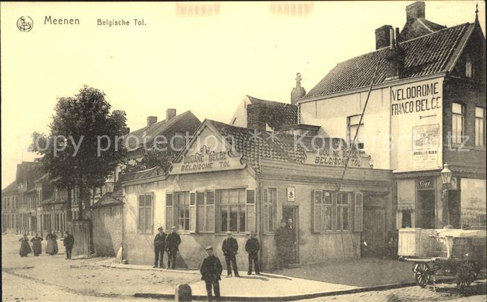 Meenen West-Vlaanderen Belgische Tol