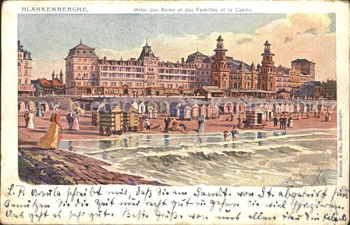 Blankenberghe Hotel des Bains Casino