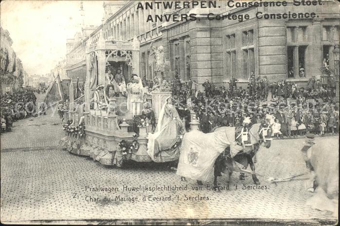Antwerpen Anvers Cortége Conscience