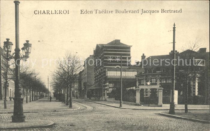 Charleroi Wallonie Eden Théatre Boulevard Jacques Bertrand